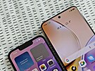 Apple iPhone 16e a Realme 14 Pro+