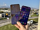 Apple iPhone 16e a Realme 14 Pro+