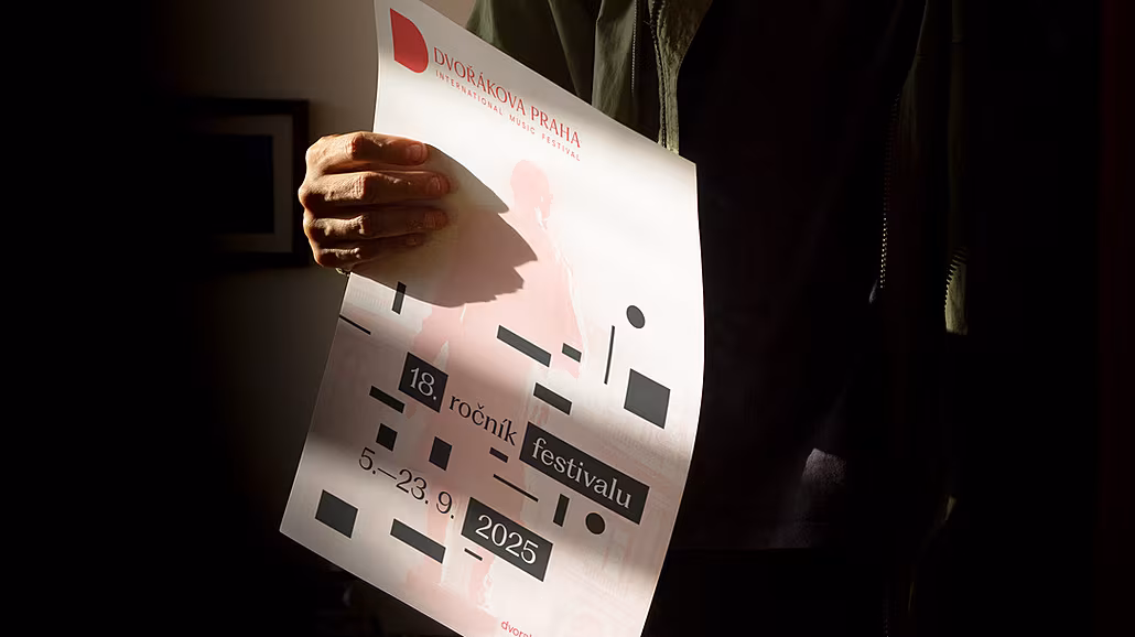 Mezinárodní hudební festival Dvo�ákova Praha odhalil novou vizuální identitu