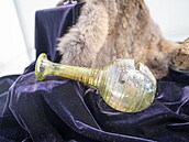 Unikátní sklenné pohárky z 5. století te vystavuje Muzeum Kromíska. Naly...