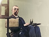 Nejstarí syn T. G. Masaryka Herbert byl nadaným malíem a sportovcem.