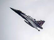 Bojový letoun Saab JAS-39 Gripen (17. srpna 2024)