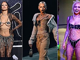 Um�lkyn� má opravdu extravagantní styl oblékání.