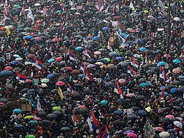 V Blehrad demonstrovalo pes 100 000 lidí proti korupci. (15. bezna 2025)