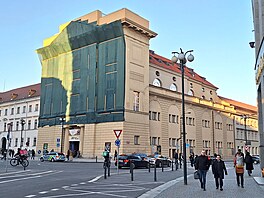 D�m u Hybern� v Praze (18. b�ezna 2025)