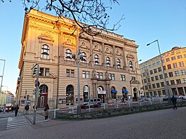 Národní d�m na Vinohradech v Praze (18. b�ezna 2025)