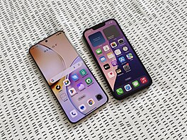Apple iPhone 16e a Realme 14 Pro+