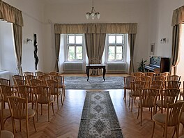 Druhé patro nabízí koncertní sál.