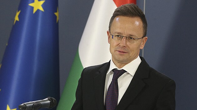 Ma�arsk� ministr zahrani�� Peter Szijj�rt� (13. �nora 2025)