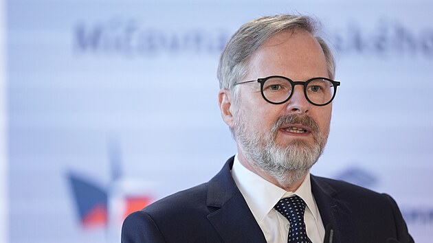 Petr Fiala na n�rodn� konferenci Na�e bezpe�nost nen� samoz�ejmost. (18. b�ezna 2025)