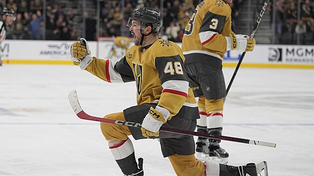 Radost Tom� Hertla po tref� proti Los Angeles.