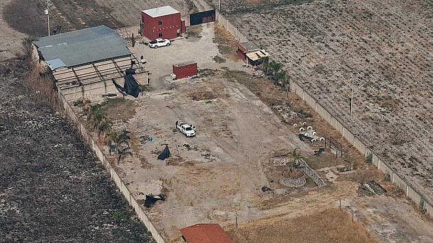 Kartel Jalisco nov� generace (CJNG) vyu��val b�val� ran� ve st�t� Jalisco jako v�cvikov� t�bor. Na�la se zde i t�i improvizovan� krematoria.  (11. b�ezna 2025)