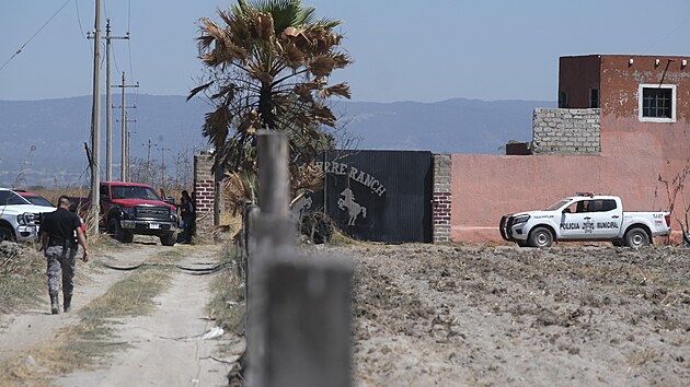 Kartel Jalisco nov� generace (CJNG) vyu��val b�val� ran� ve st�t� Jalisco jako v�cvikov� t�bor. Na�la se zde i t�i improvizovan� krematoria. (11. b�ezna 2025)