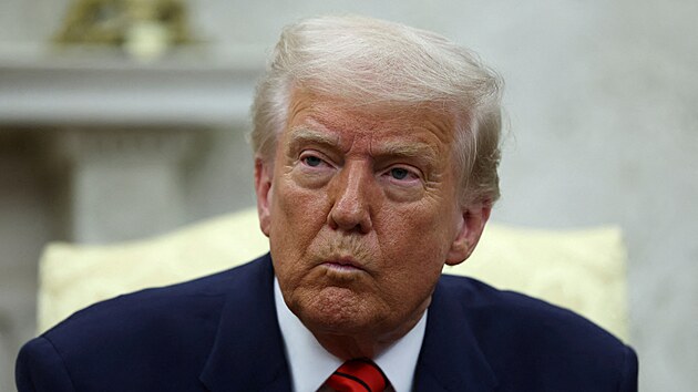 Americk� prezident Donald Trump (13. b�ezna 2025)