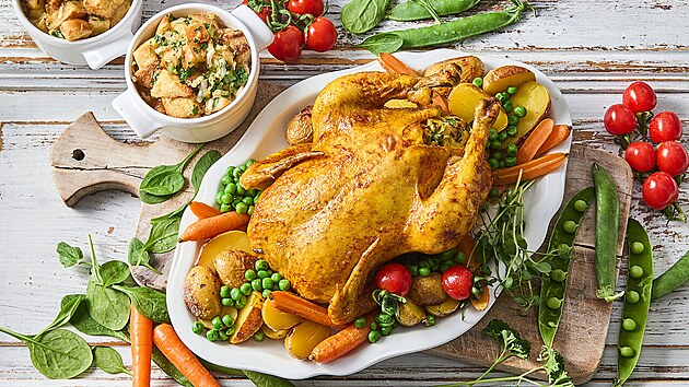 Velikononí kue s nádivkou