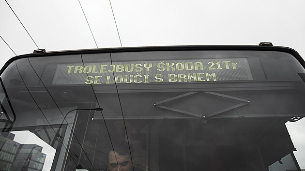 Brno se rozlouilo s trolejbusy 21Tr. Na slavnostn akci pily stovky lid. (15. bezna 2025)