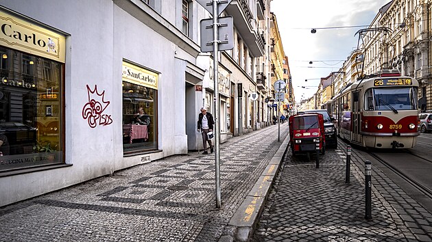 Takto vypad dnes msto toku masov vraedkyn Olgy Hepnarov v praskch Holeovicch. (11. bezna 2025)