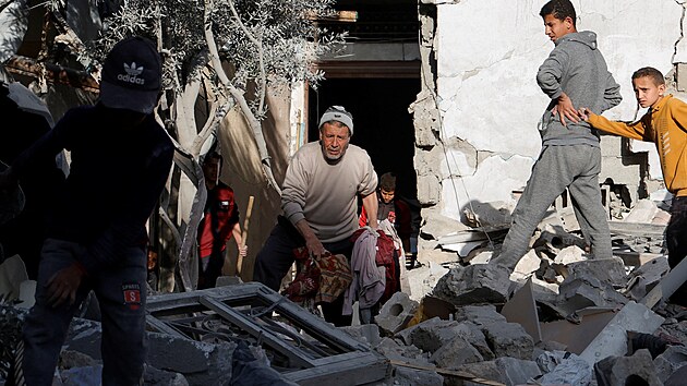 Izrael obnovil �dery na P�smo Gazy. Palestinsk� ��ady hl�s� p�es 300 mrtv�ch. (18. b�ezna 2025)