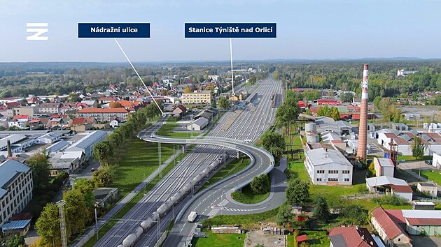 eleznin stanice Tnit nad Orlic