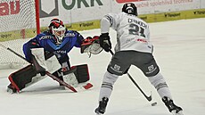 Dominik Hrachovina v brance Vítkovic likviduje trestné  st�ílení Ji�ího...