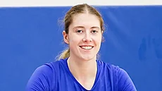 �eská basketbalistka Dominika Paurová na tréninku Kentucky Wildcats.