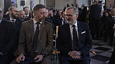 Premiér Petr Fiala na konferenci Naše bezpečnost není samozřejmost.