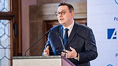 Ministr zahraničních věcí Jan Lipavský na konferenci Naše bezpečnost není...