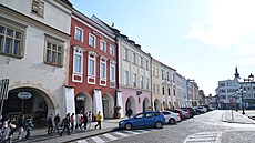 Velké nám�stí v Krom��í�i. (b�ezen 2025)