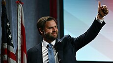 J. D. Vance na konferenci ve Washingtonu (11. b�ezna 2025)