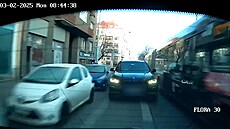 Mstská policie doprovodila praským provozem enu do porodnice