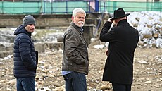 Prezident Petr Pavel pi návtv Mikulovic (17. bezna 2025)