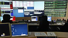 Velín v nové budov� Rádia Svobodná Evropa/Rádia Svoboda (RFE/RL) v Praze na...