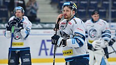 Liberecký Adam Musil vst�ebává domácí porá�ku s Bud�jovicemi.