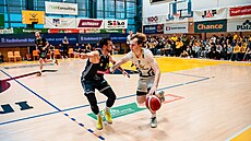 Momentka z utkání Písek - Opava.