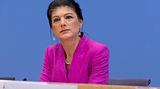 P�edsedkyn� strany Spojenectví Sahry Wagenknechtové (BSW) Sahra Wagenknechtová...