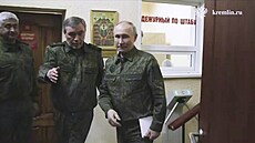 Ruský prezident Vladimir Putin na náv�t�v� Kurské oblasti. Setkal se zde s...