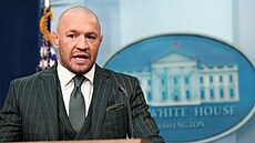 MMA zápasník Conor McGregor nav�tívil Bílý d�m. (17. b�ezna 2025)