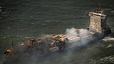 Nákladní lo� Solong se srazila s ropným tankerem Stena Immaculate u pob�e�í...