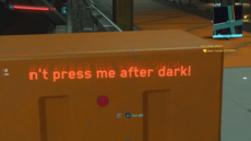 Easter Egg v Cyberpunku 2077