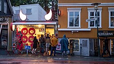 Práv� tudy chodila v�t�ina obyvatel Reykjavíku s ko�em plným �pinavého prádla k...