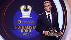Tomá� Sou�ek, vít�z ankety Fotbalista roku 2023.