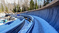 Bobová a sá�ka�ská dráha v italské Cortin�