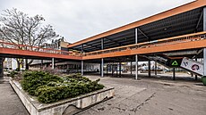 Areál hradecké Hv�zdy dál pustne. (14. ledna 2025)