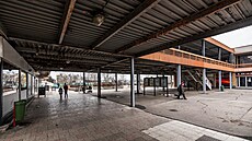 Areál hradecké Hv�zdy dál pustne. (14. ledna 2025)