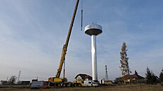 Stavba nového vodojemu na Pavli�ov� (2019)