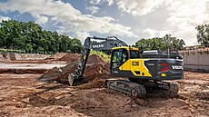 Elektrický bagr Volvo EC230 (12. b�ezna 2025)