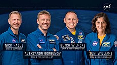 Astronauti mise Crew-9, kte�í se v úterý 18. b�ezna 2025 vrací zp�t na Zemi.