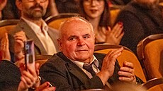 Josef Vávra na premié�e seriálu Král �umavy - Agent chodec (5. b�ezna 2025)