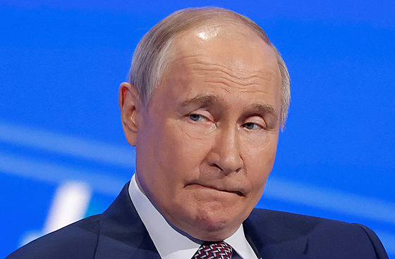 Ruský prezident Vladimir Putin se úastní sjezdu Ruského svazu prmyslník a...