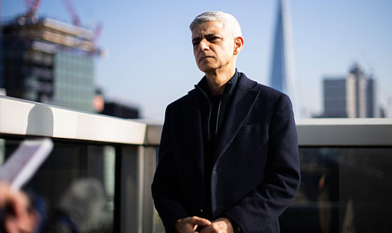 Londýnský starosta Sadiq Khan (28. února 2025)